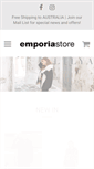 Mobile Screenshot of emporiastore.com.au